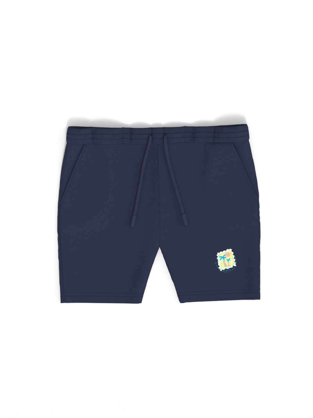 Nauti Nati Boys Pack of 2 Cotton Graphic Print and Badged Shorts