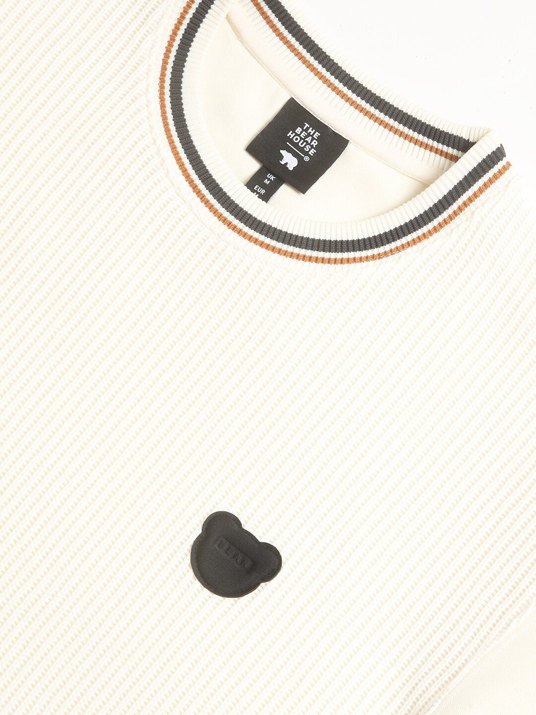 THE BEAR HOUSE Round Neck Cotton Sweatshirt