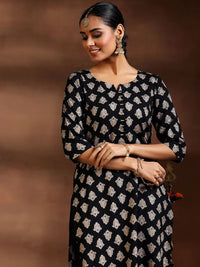 Libas Ethnic Motifs Printed Straight Kurta With Trouser & Dupatta