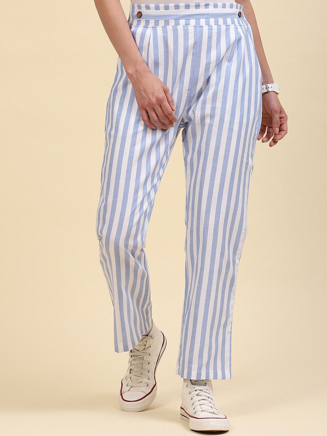Monte Carlo Women Striped Track Pants