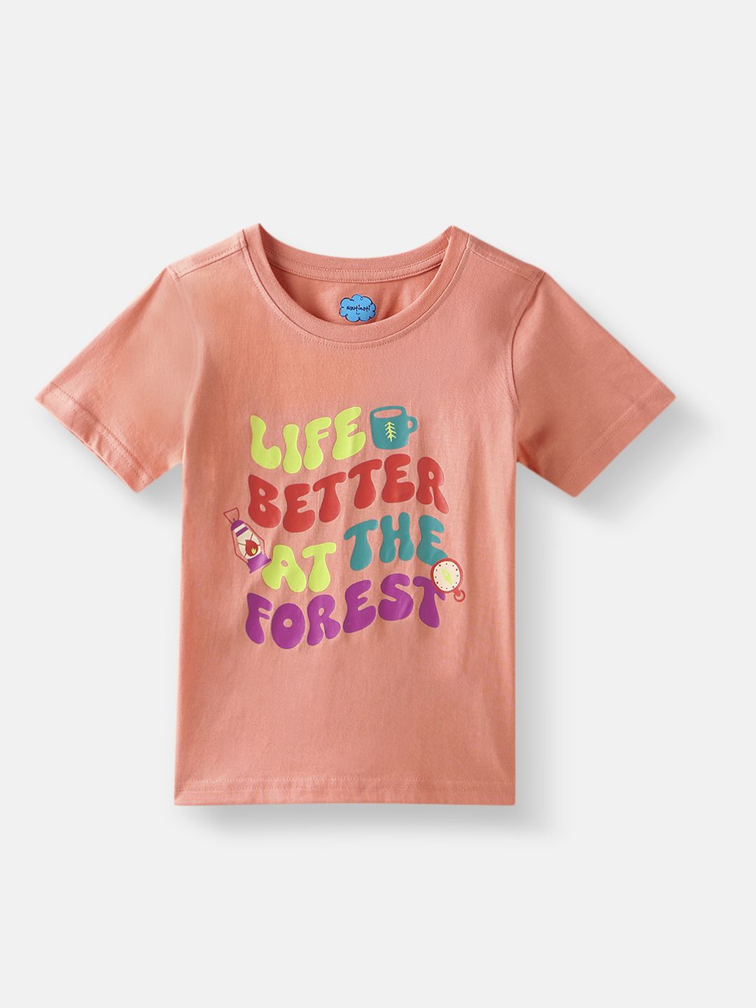 Nauti Nati Boys 2 Printed Bio Finish T-shirt