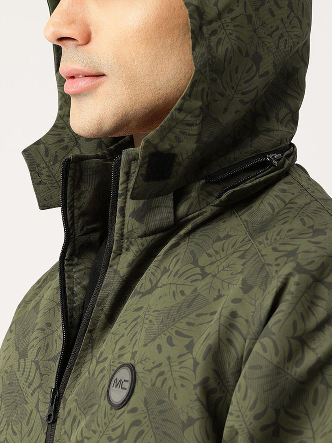 Monte Carlo Floral Hooded Tailored Jacket