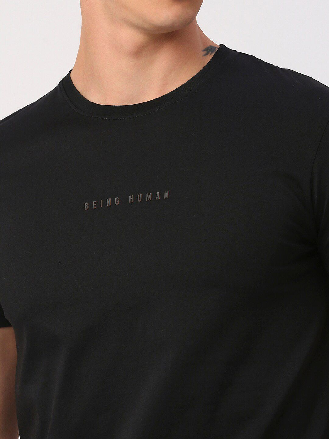 Being Human Round Neck Short Sleeves T-shirt