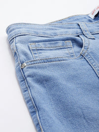 all about you Women Straight Fit Light Fade Stretchable Jeans