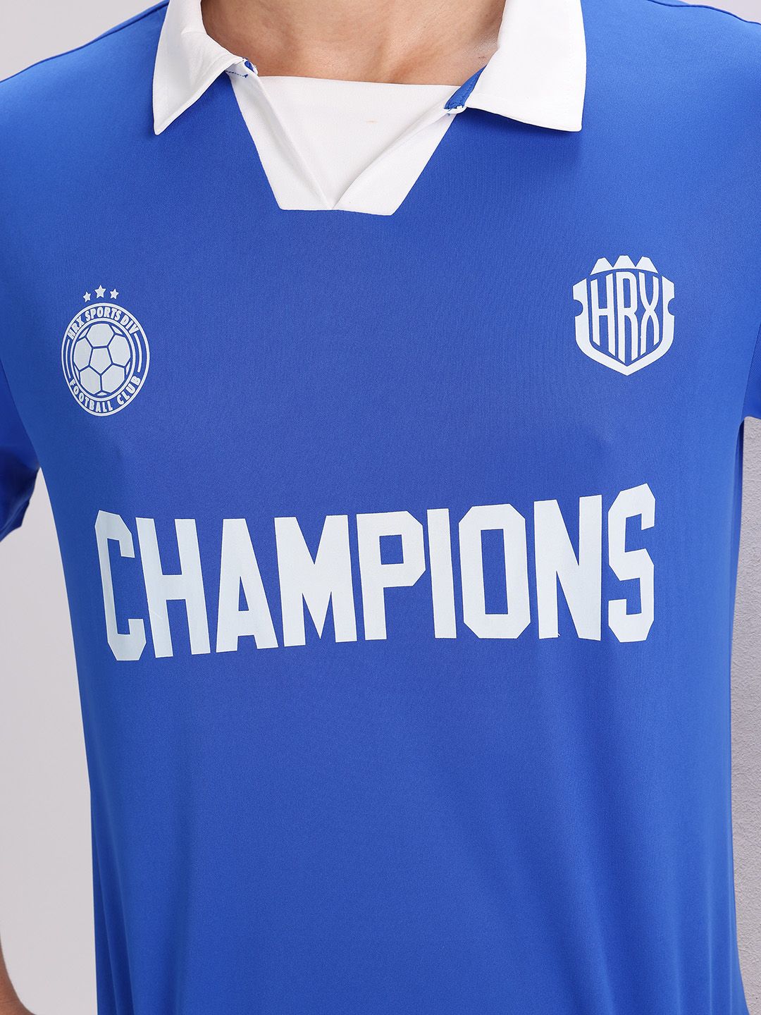 HRX by Hrithik Roshan Printed Rapid-Dry Football Jersey