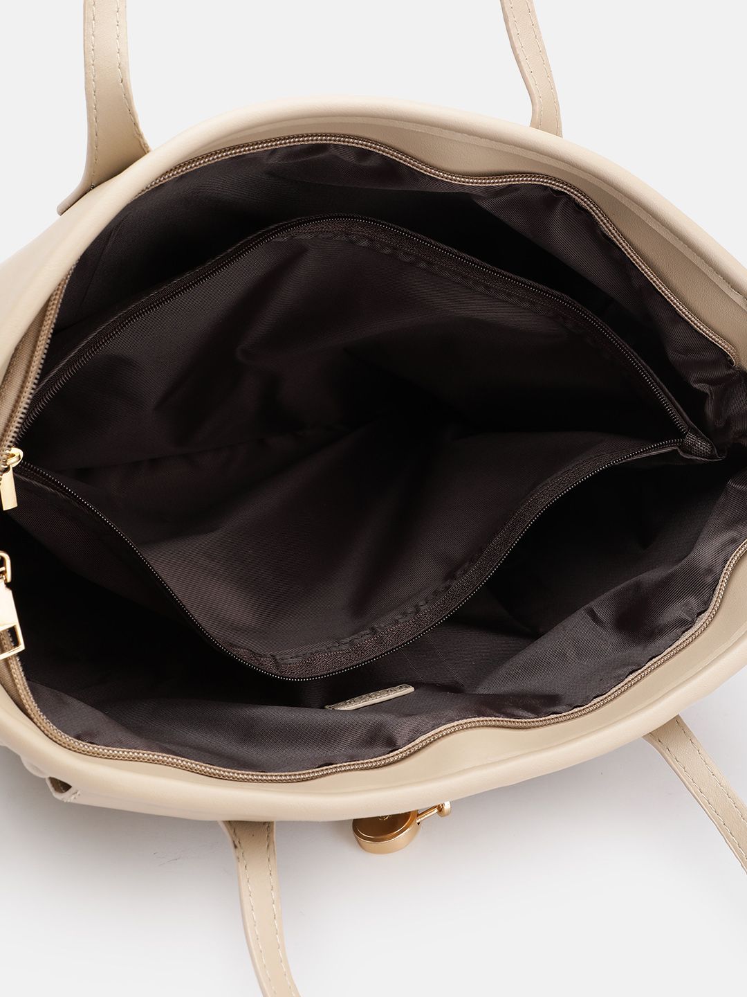 DressBerry Structured Quilted Shoulder Bag