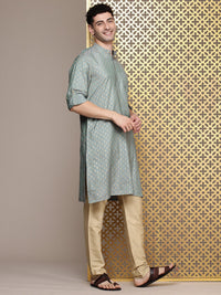 House of Pataudi Ethnic Motifs Printed Jashn Kurta