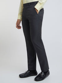 Raymond Men Solid Slim Fit Formal Trousers