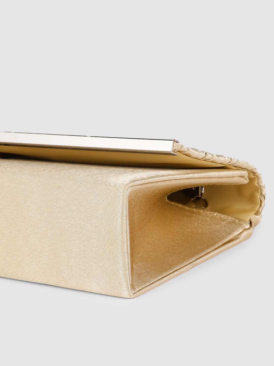 Lino Perros Gold-Toned Textured Clutch