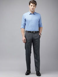 Park Avenue Men Textured Trousers