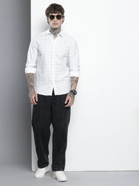 The Indian Garage Co Slim Fit Checked Casual Shirt