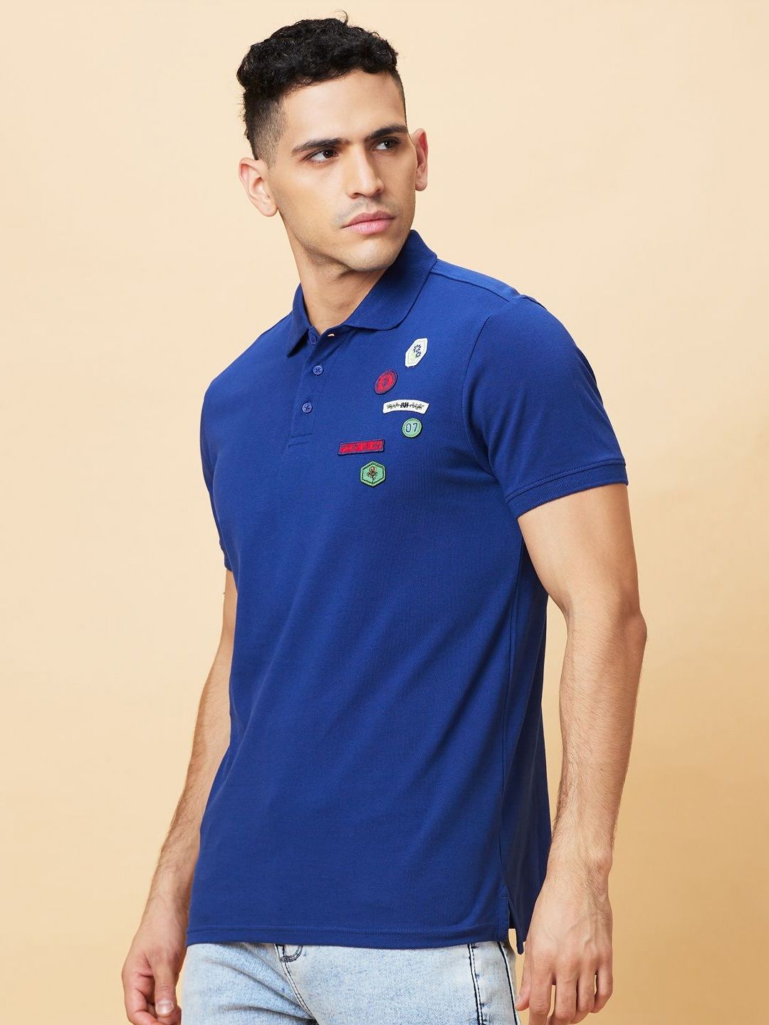 Being Human Men Sports Polo Collar T-shirt