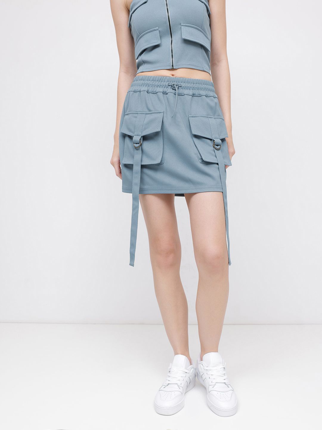 DressBerry Cargo Crew Straight Mini Skirt