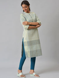 Aurelia Festive Geometric Print Kurta