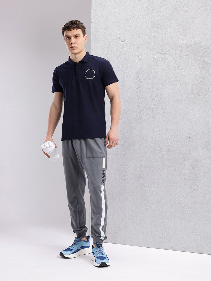 HRX by Hrithik Roshan Men Polo Collar Rapid-Dry Running T-shirt