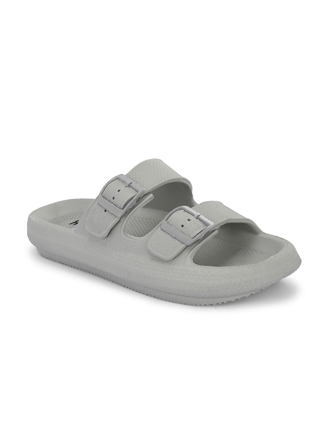 HRX by Hrithik Roshan Men Textured Sliders With Buckle Details