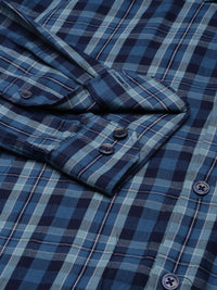 Park Avenue Slim Fit Checked Pure Cotton Casual Shirt