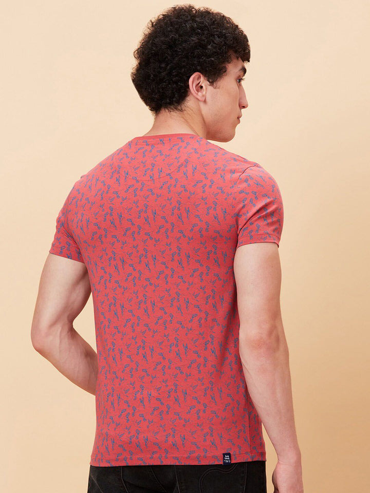 Being Human Abstract Printed T-shirt