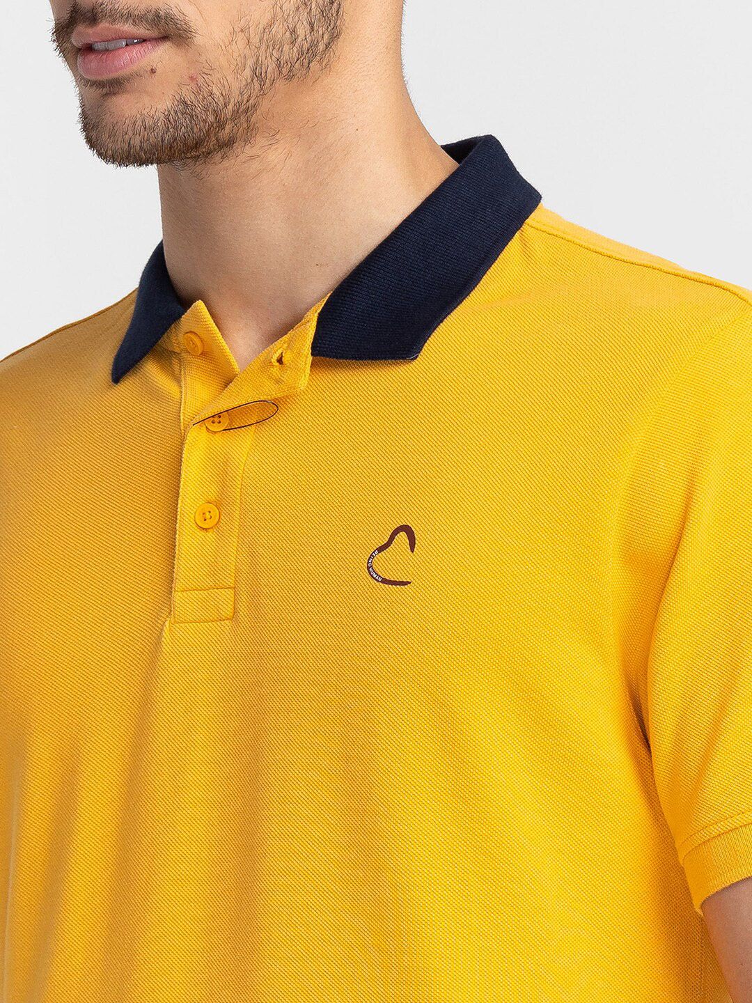 Being Human Typography Printed Polo Collar T-shirt