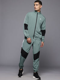 HRX by Hrithik Roshan Men Colourblock Rapid-Dry Lifestyle Tracksuit