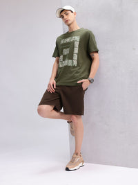 HRX by Hrithik Roshan Men Typography Printed Shorts