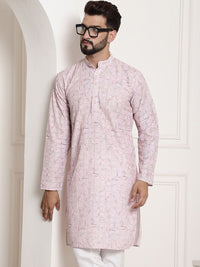 SOJANYA Kurta Kerja Benang Kolar Mandarin