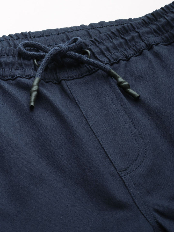 The Indian Garage Co Men Solid Slim Fit Joggers