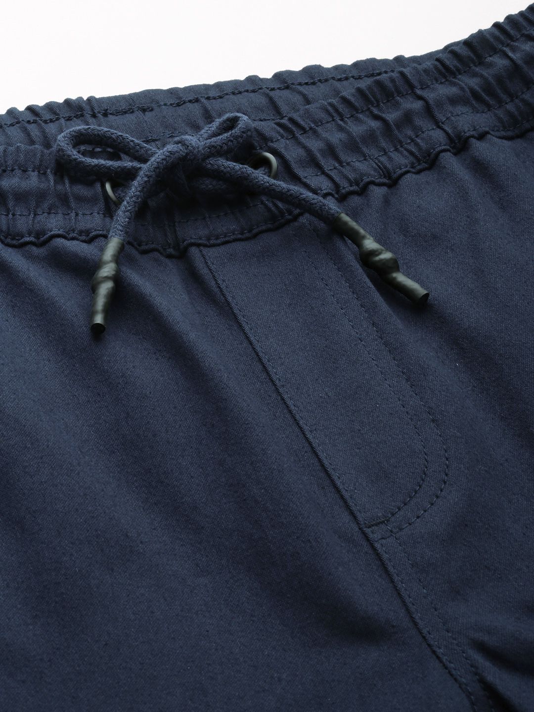 The Indian Garage Co Men Solid Slim Fit Joggers