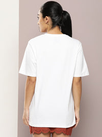 DILLINGER Graphic Printed Oversized Pure Cotton T-Shirt