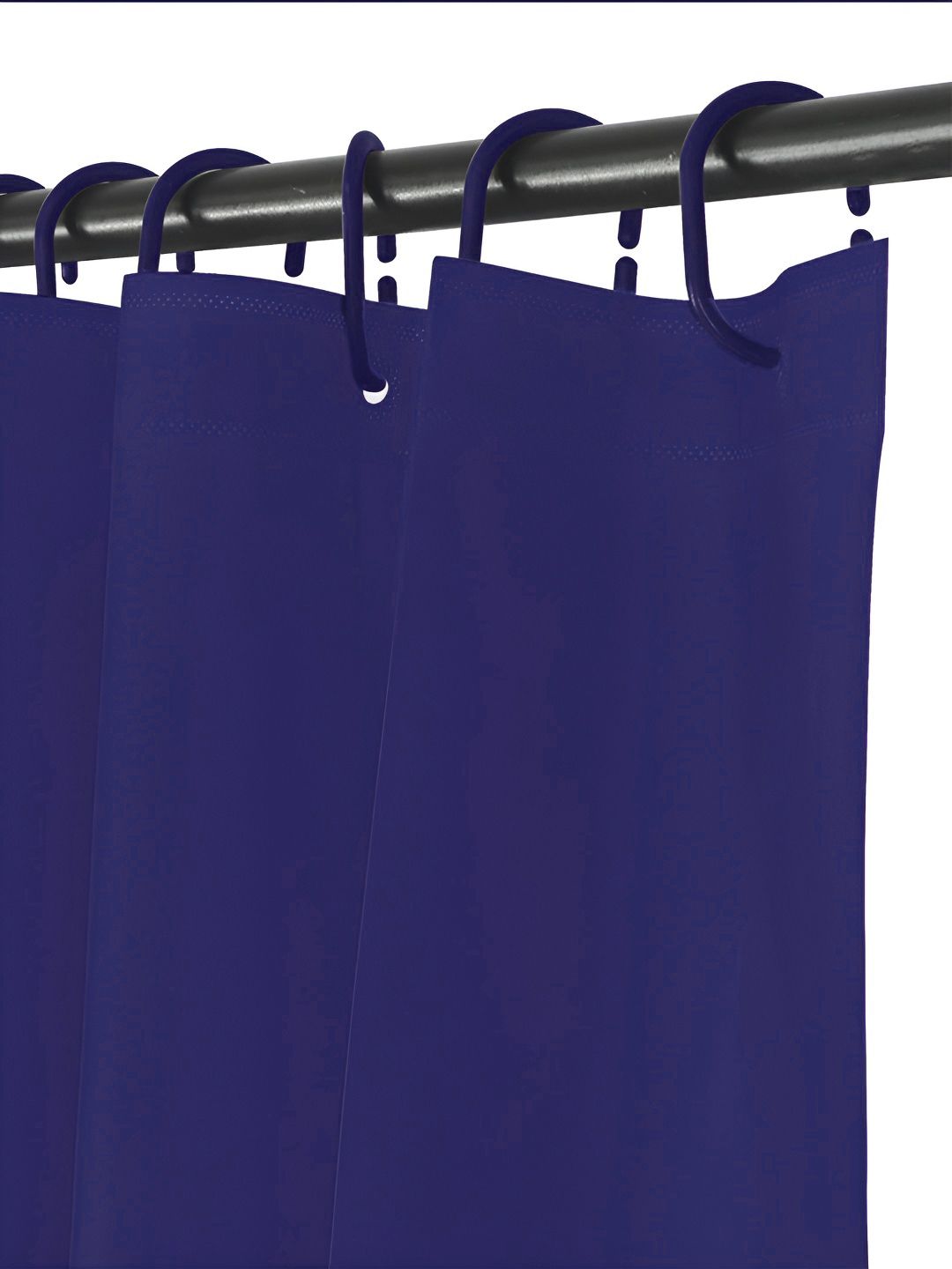 Story@home Purple & White Waterproof Shower Curtain