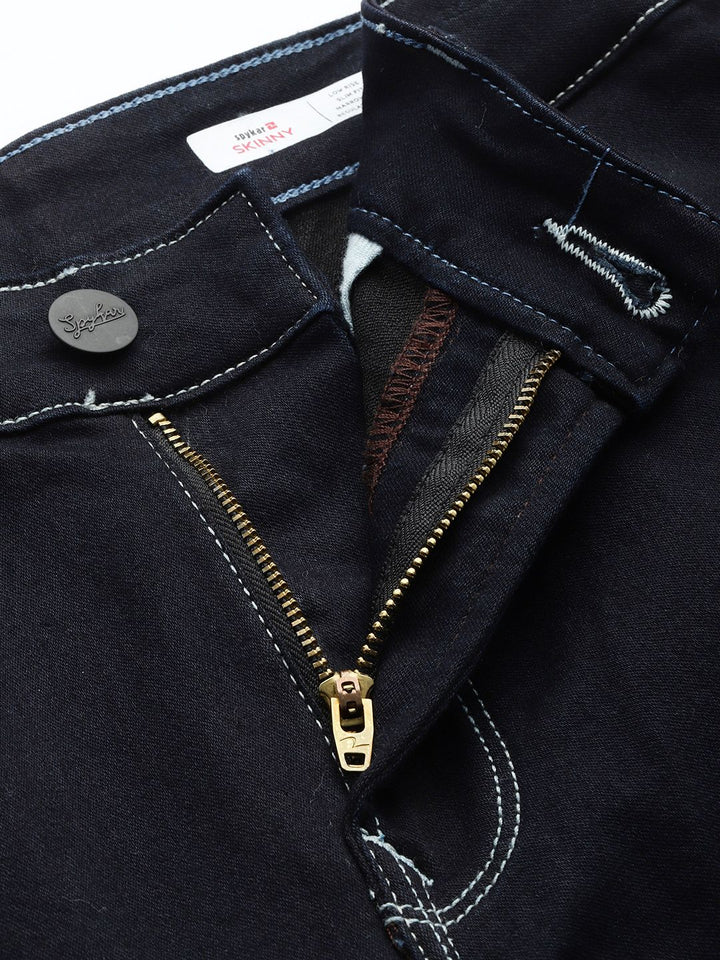 SPYKAR Men Skinny Slim Fit Low-Rise Light Fade Jeans