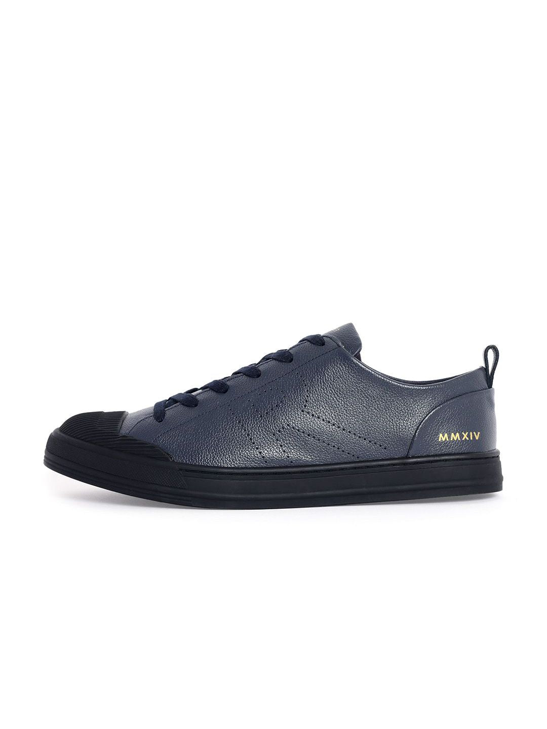 RARE RABBIT Men Sauron Pro Colourblocked Leather Sneakers