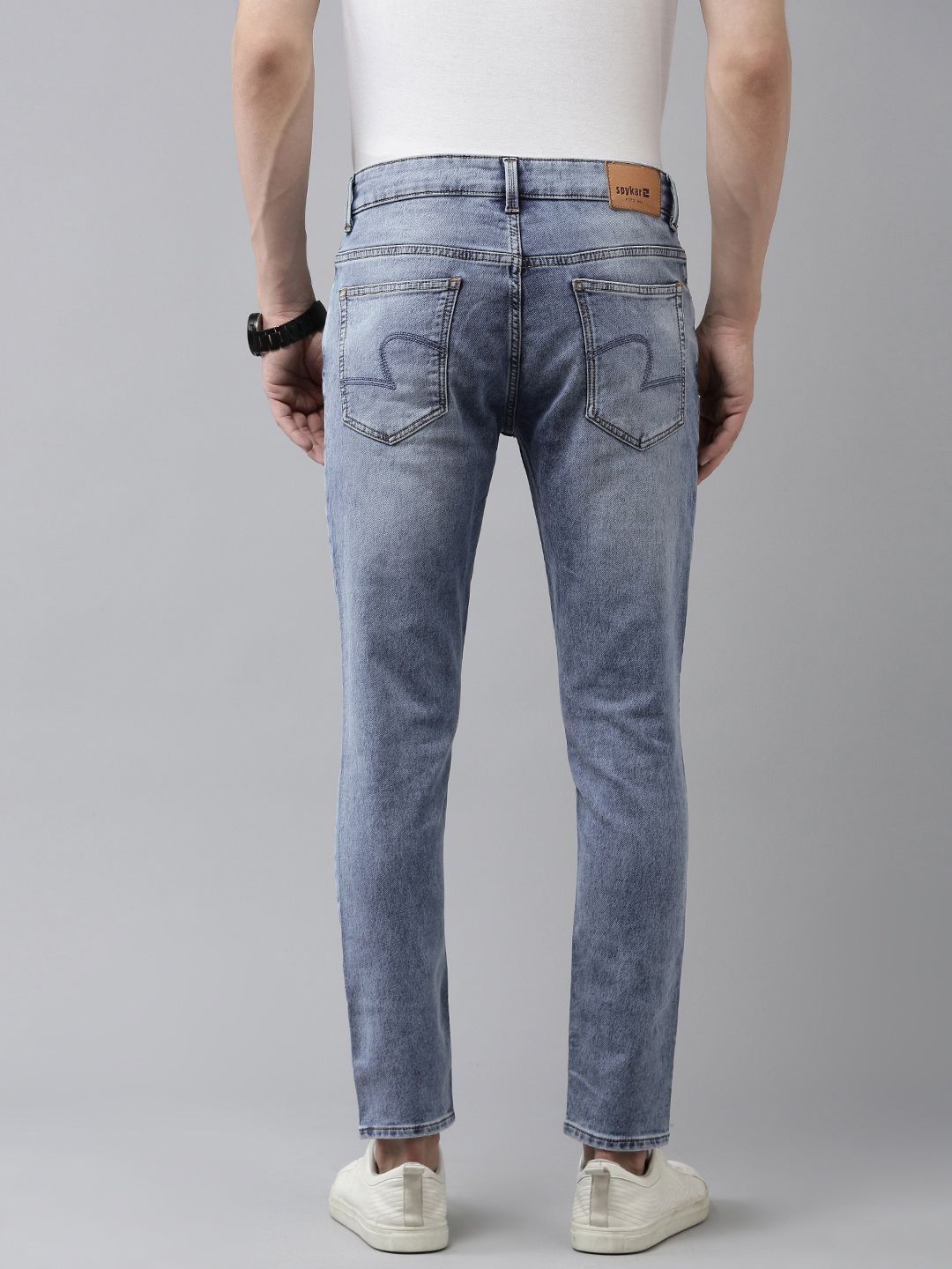 SPYKAR Men Slim Fit Light Fade Stretchable Jeans