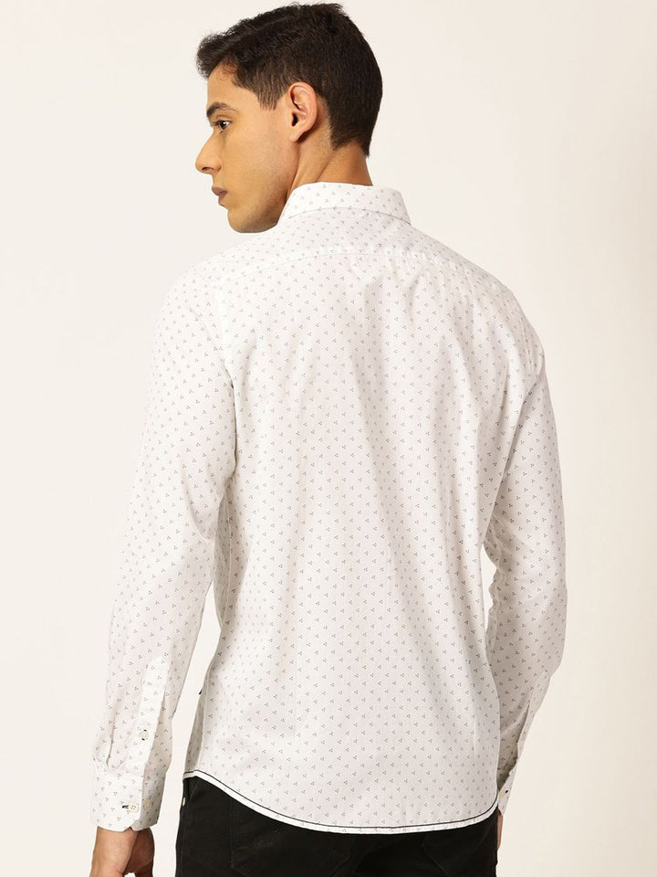 Thomas Scott Premium Opaque Printed Cotton Casual Shirt