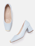 Lino Perros Embellished Detail Block Heels Pumps