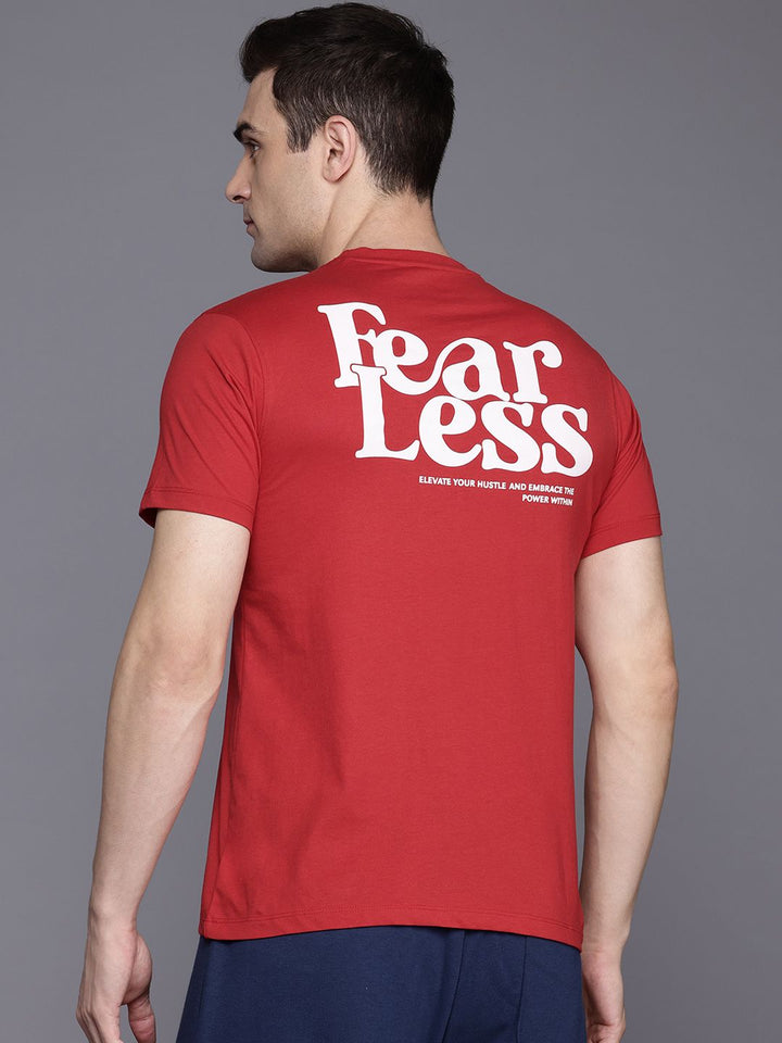 HRX by Hrithik Roshan Lifestyle Typography Print Regular T-shirt