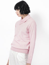 RAREISM Cowl Neck Acrylic Pullover