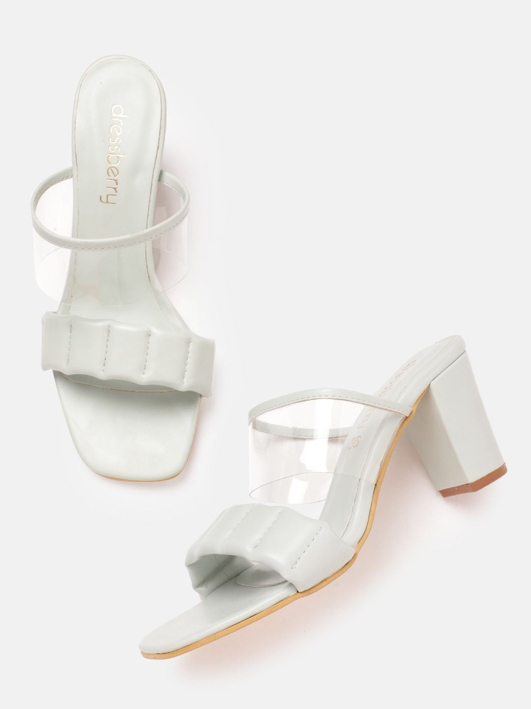 DressBerry Women Block Heel Sandals