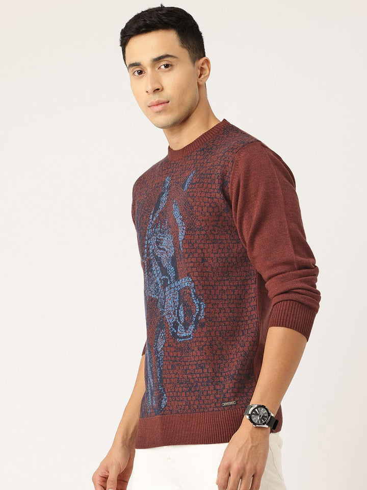 Monte Carlo Self Design Woollen Pullover