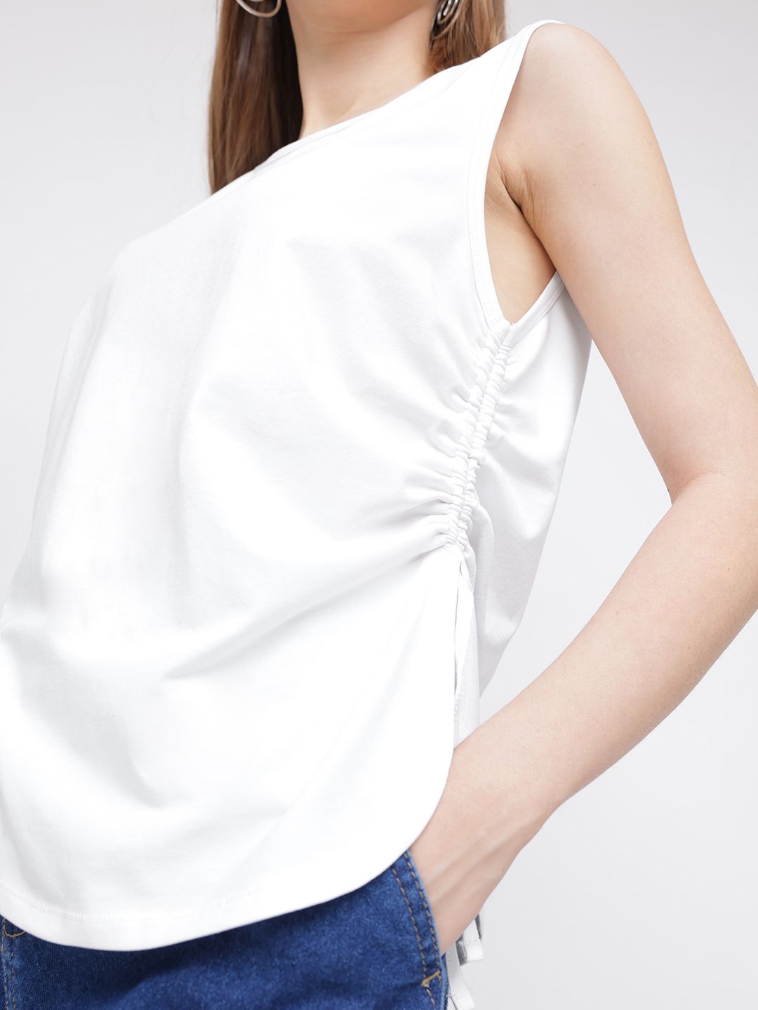 DressBerry Street Couture Ruched Jersey Top