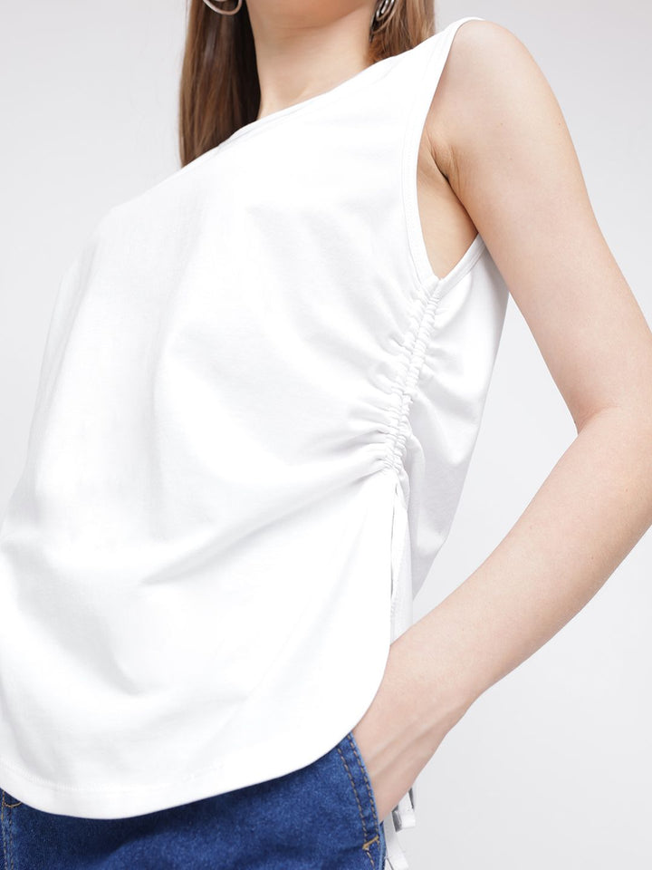 DressBerry Street Couture Ruched Jersey Top
