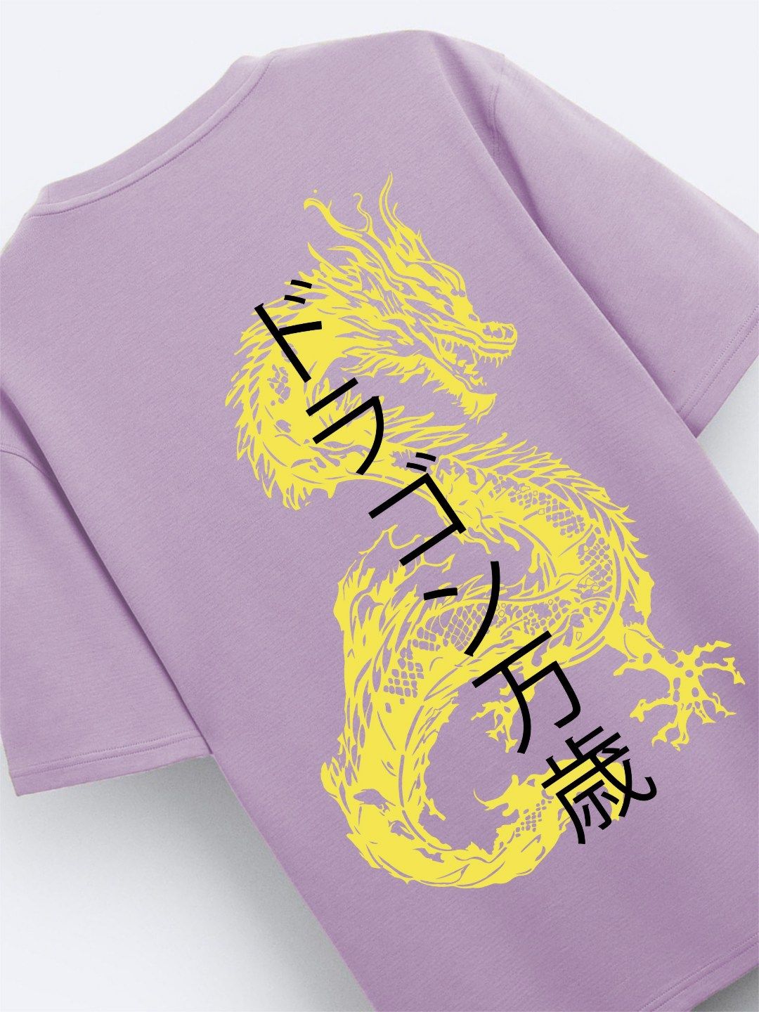 ADRO Men Typography Printed V-Neck Extended Sleeves Raw Edge T-shirt