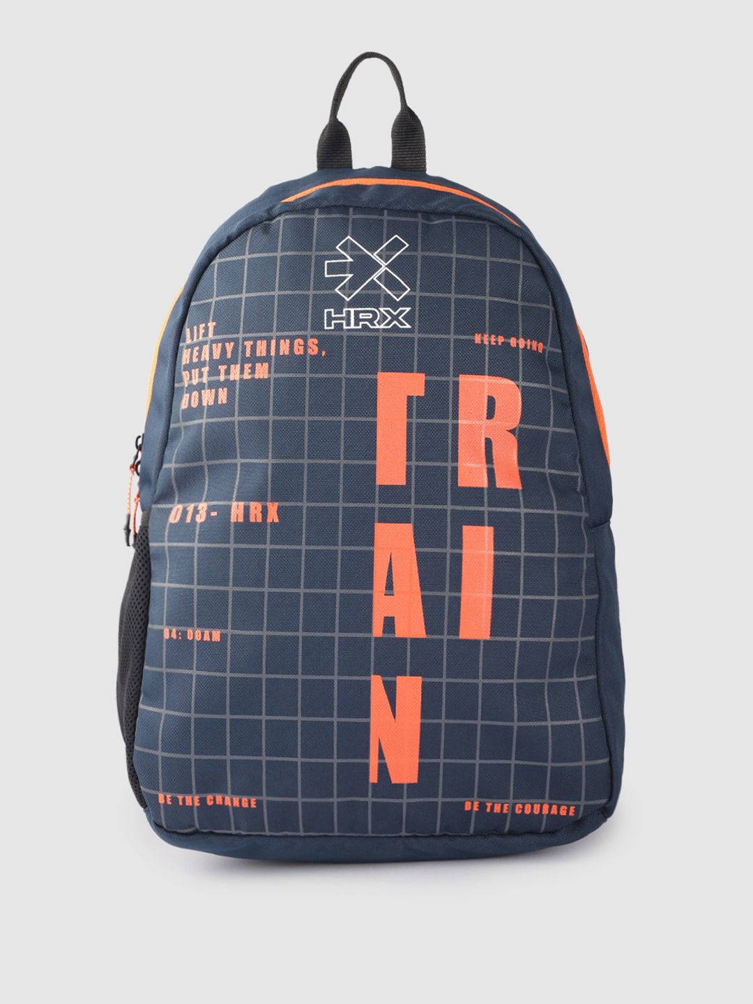 HRX by Hrithik Roshan Unisex Typography Printed Backpack - 15 inch