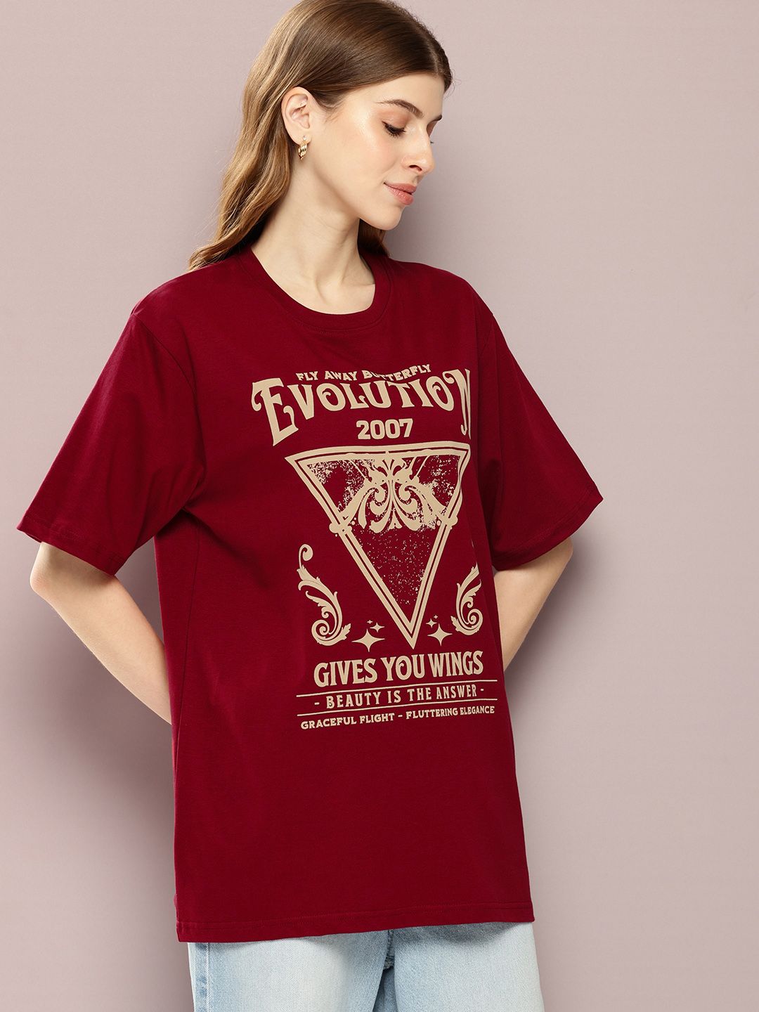 DILLINGER Women Graphic Printed T-shirt