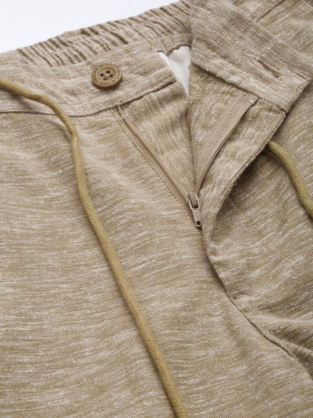 The Indian Garage Co Men Slim Fit Joggers Trousers