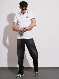 Being Human Polo Collar Pure Cotton T-shirt