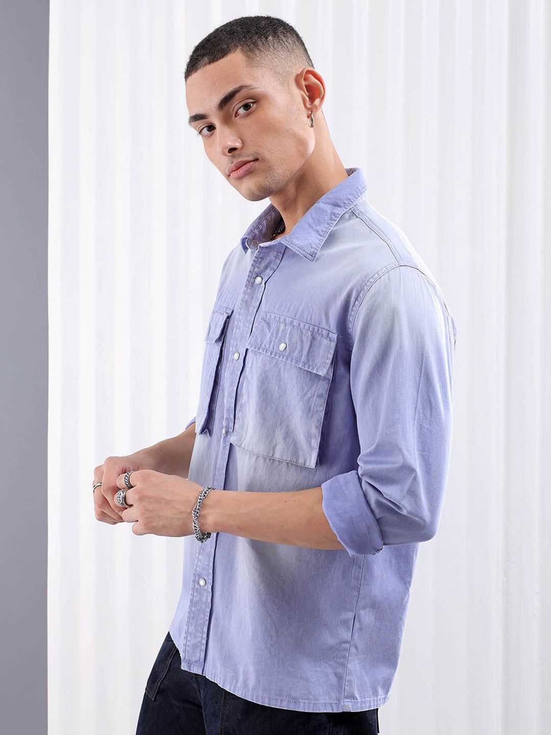 The Indian Garage Co Pure Cotton Casual Shirt