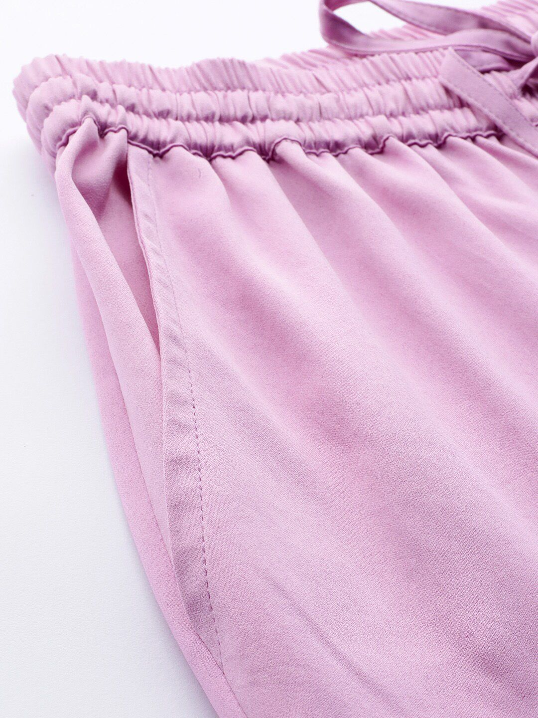 STREET 9 BASICS Women Lavender Regular Fit Solid Joggers