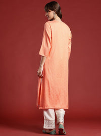 Anouk Geometric Embroidered Kurta