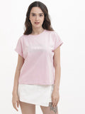 RAREISM Women Embellished Extended Sleeves T-shirt
